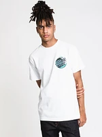 T-SHIRT À POIS EN FORME DE VAGUE POUR HOMME