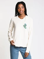 SWEAT-SHIRT À CAPUCHE KALEIDOHAND POUR FEMMES