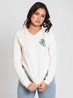 SWEAT-SHIRT À CAPUCHE KALEIDOHAND POUR FEMMES