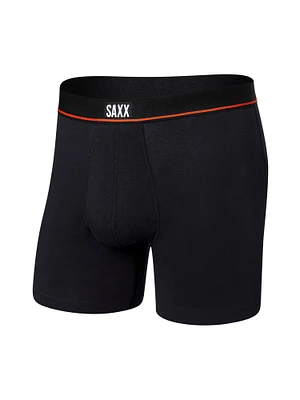 SAXX NONSTOP STRETCH COTTON BOXER BRIEFS