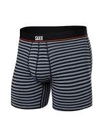 SAXX NONSTOP STRETCH COTTON BOXER BRIEFS