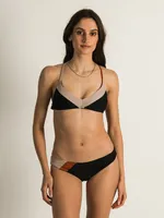 SKINNY DIP LOW RISE COLOUR BLOCK BOTTOM - CLEARANCE