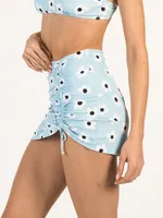 SKINNY DIP BIG DAISY SCRUNCH SKIRT - CLEARANCE
