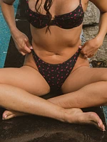 BAS DE BIKINI SKINNY DIP CLASSIC HIGH HIP – DITSY