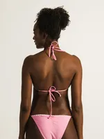 SKINNY DIP SUNADELIC TRI CROCHET TOP - CLEARANCE