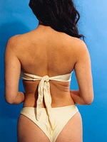 SKINNY DIP ZOE O-RING TOP - JAUNE