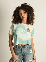 SALTY CREW INK SLINGER CROP BOYFRIEND T-SHIRT - CLEARANCE