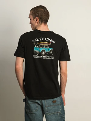 T-SHIRT SALTY CREW OFF ROAD - NOIR