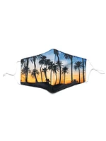 SCOUT & TRAIL FACE MASK - PALM TREES - CLEARANCE