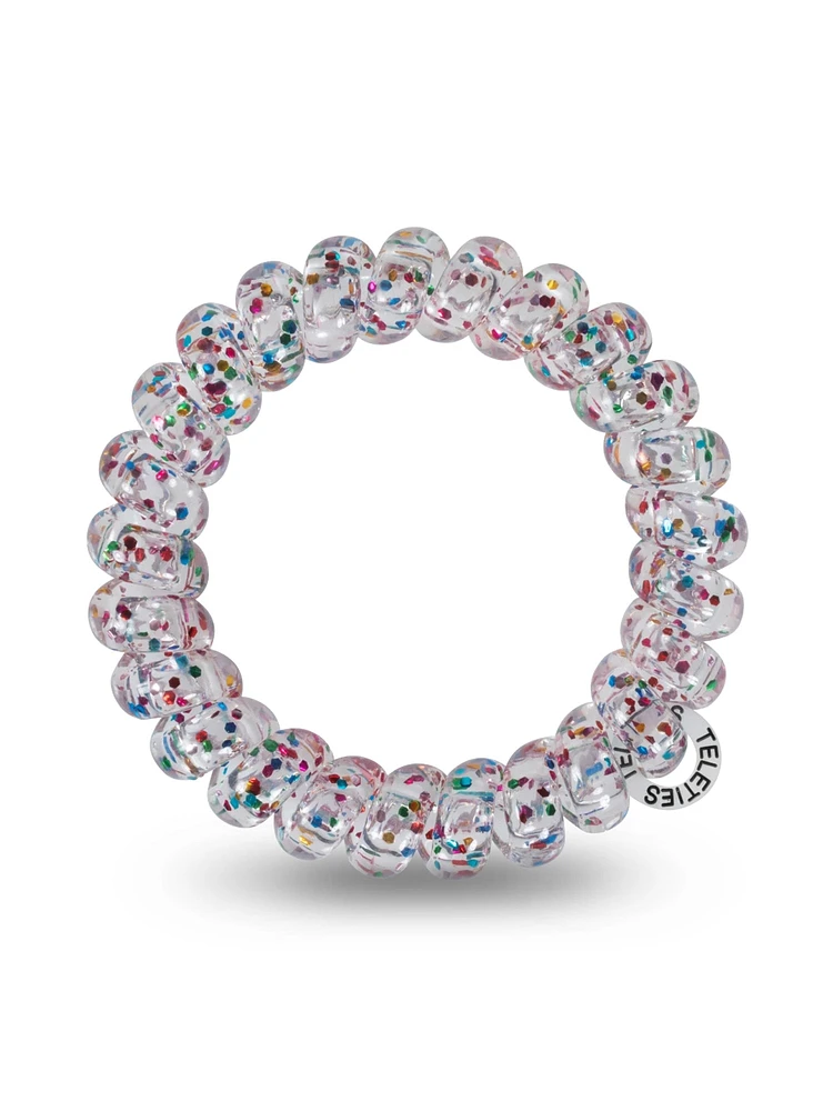 TELETIES HAIR TIE LARGE - PARTY PEOPLE - CLEARANCE