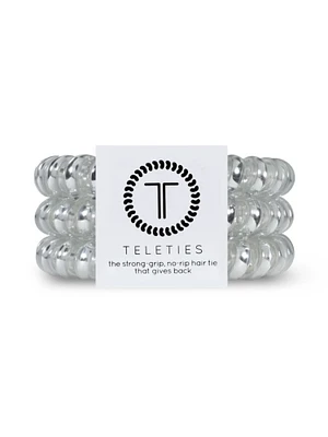 ATTACHE CHEVEUX LARGE - ARGENT