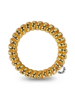 TELETIES HAIR TIE LARGE - GOLD - CLEARANCE