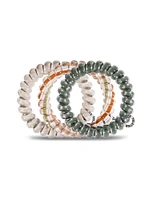 TELETIES HAIR TIE LG EUCALYPTUS - CLEARANCE