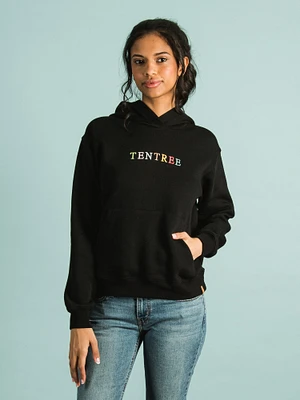 TENTREE RAINBOW EMBROIDERED HOODIE - CLEARANCE