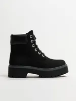 WOMENS TIMBERLAND PLATFORM 6" WATERPROOF NUBUCK BOOT - CLEARANCE