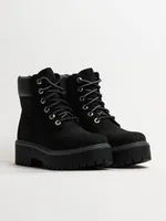 WOMENS TIMBERLAND PLATFORM 6" WATERPROOF NUBUCK BOOT - CLEARANCE