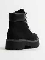 WOMENS TIMBERLAND PLATFORM 6" WATERPROOF NUBUCK BOOT - CLEARANCE