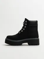 WOMENS TIMBERLAND PLATFORM 6" WATERPROOF NUBUCK BOOT - CLEARANCE