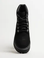 WOMENS TIMBERLAND PLATFORM 6" WATERPROOF NUBUCK BOOT - CLEARANCE