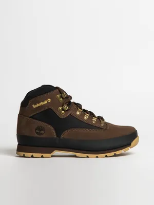MENS TIMBERLAND EURO HIKER MID HIKING BOOTS - CLEARANCE