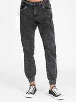 TAINTED DENIM JOGGER