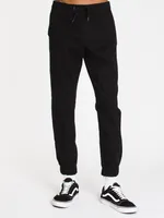 TAINTED CROCKETT RUGBY JOGGER - BLACK CLEARANCE