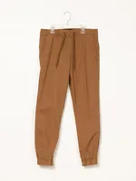 TAINTED CROCKETT RUGBY JOGGER - FLAX CLEARANCE