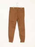 TAINTED CROCKETT RUGBY JOGGER - FLAX CLEARANCE