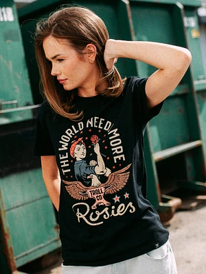 TROLL CO. T-SHIRT ROSIE - NOIR