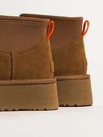 WOMENS UGG CLASSIC MINI DIPPER BOOT - CHESTNUT