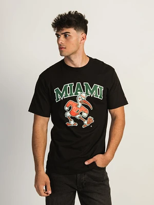 T-SHIRT NCAA MIAMI U MASCOT
