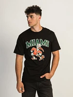 T-SHIRT NCAA MIAMI U MASCOT