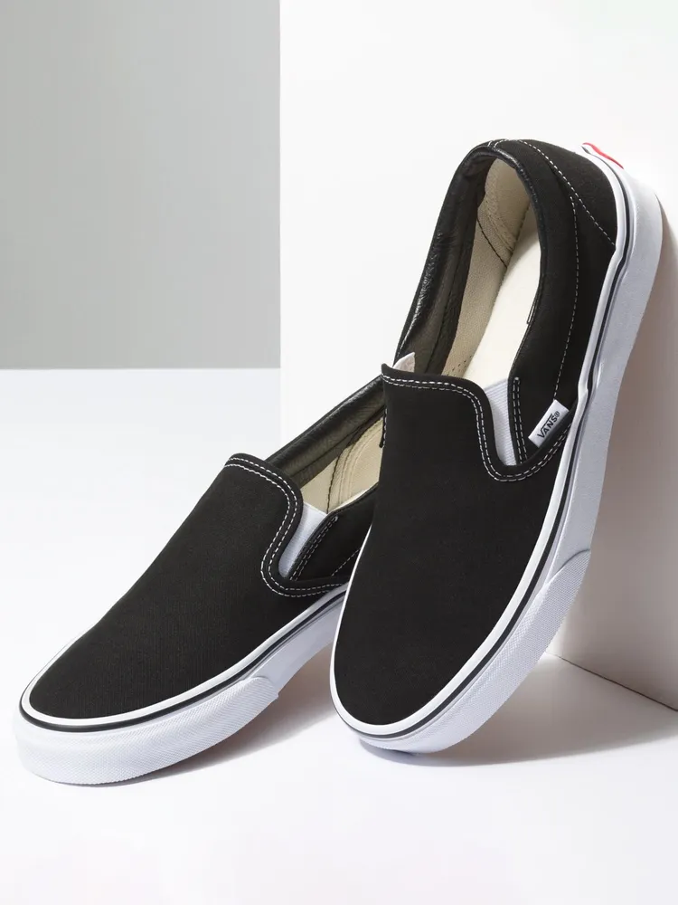CHAUSSURES CLASSIQUES EN TOILE NOIRE POUR HOMME