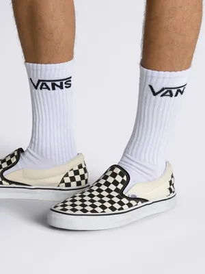 VANS CLASSIC CREW 3 PACK SOCKS - CLEARANCE
