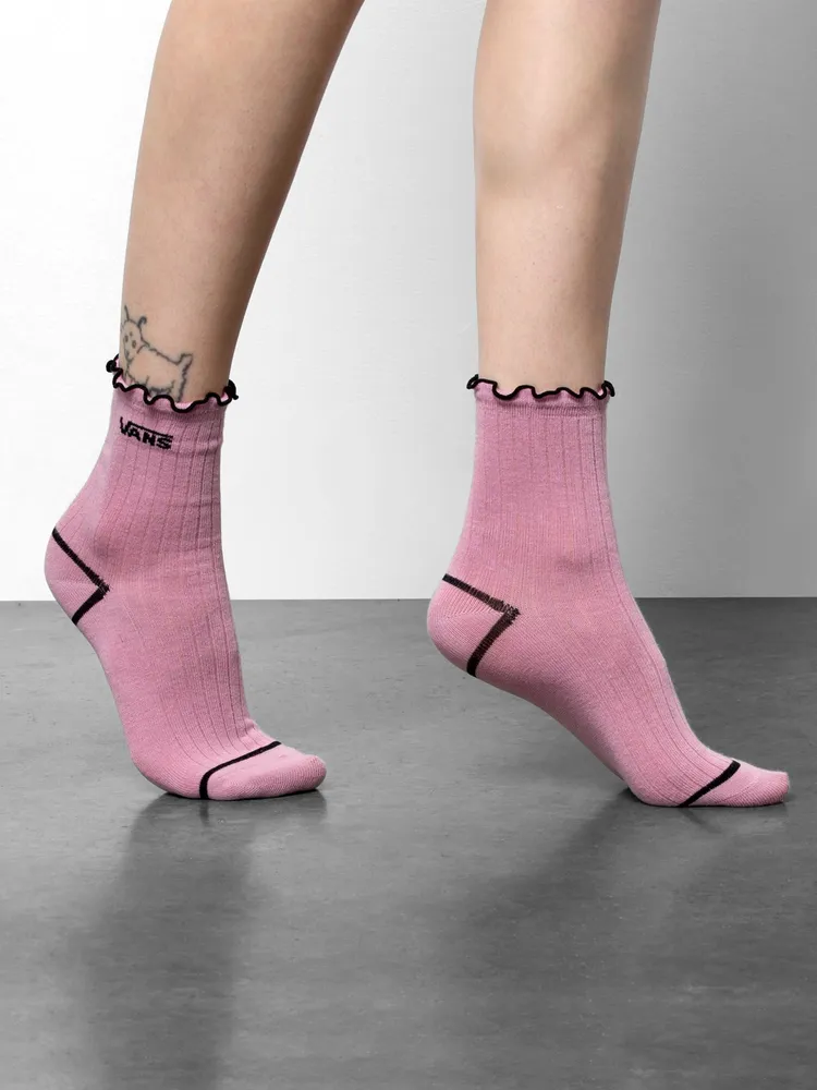 VANS RUFFLE CREWNECK SOCK - CLEARANCE