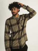 VOLCOM CADEN LONG SLEEVE PLAID - CLEARANCE