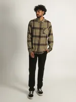 VOLCOM CADEN LONG SLEEVE PLAID - CLEARANCE