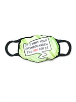 VOTRE OPINION MASQUE KAREN