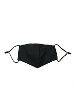 KW FASHION CORP SOLID MASK - BLACK - CLEARANCE