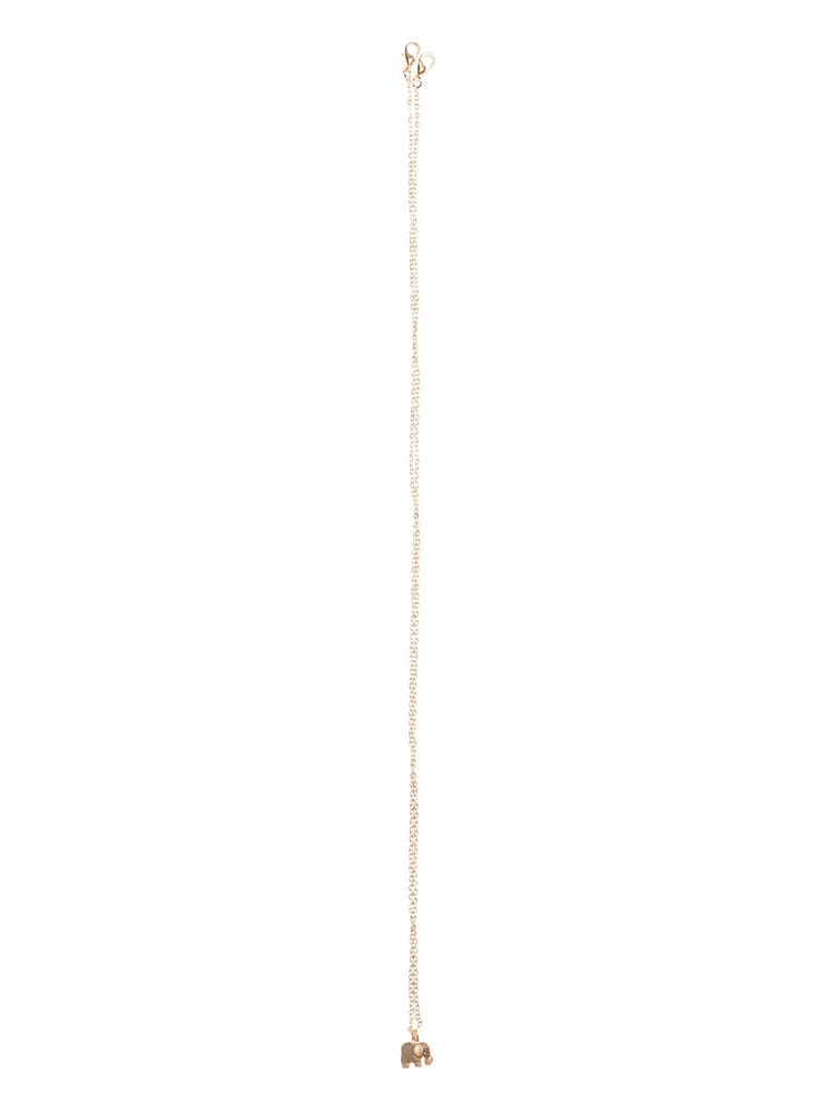 KW FASHION CORP MASK/SG CHAIN - TINY ELEPHANT - CLEARANCE