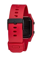 NIXON STAPLE - RED - CLEARANCE