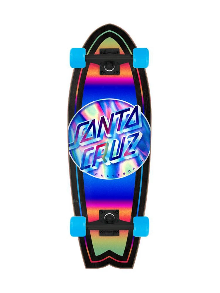 SKATEBOARD CRUZ SHARK IRIDESCENT DOT