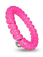 TELETIES HAIR TIE LARGE - HOT PINK - CLEARANCE