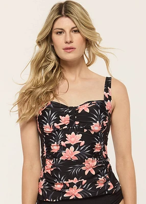 Tankini Paradise Coral pour bonnets D/DD