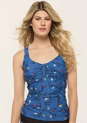 Infinity Blue Tankini for F cups