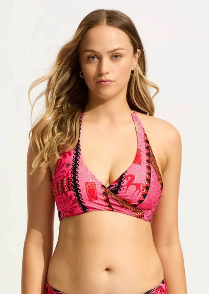 Halter triangle top Atlantis for DD cups