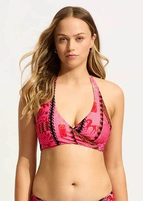 Halter triangle top Atlantis for DD cups
