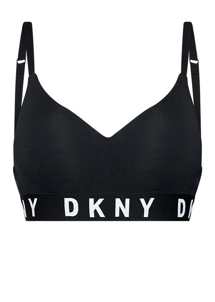 Wireless push-up bra