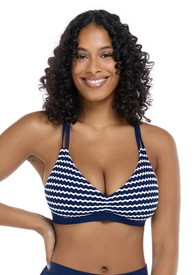Haut Sarah Breaking Waves pour bonnets D+