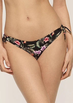 Tropical Tara tie side bottom